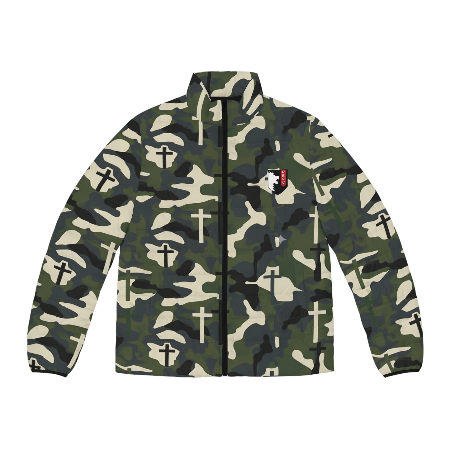 Christian Camo Puffer Jacket