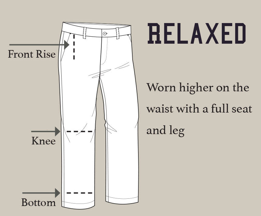 American Heritage Twill Pants relaxed fit