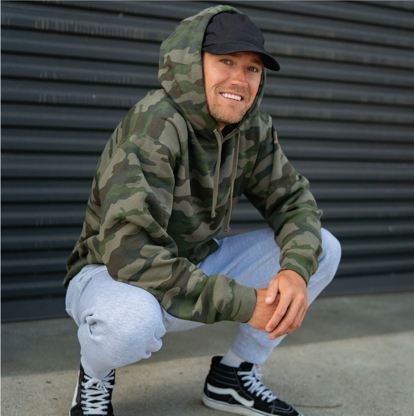 Faith & Field Camo Hoodie