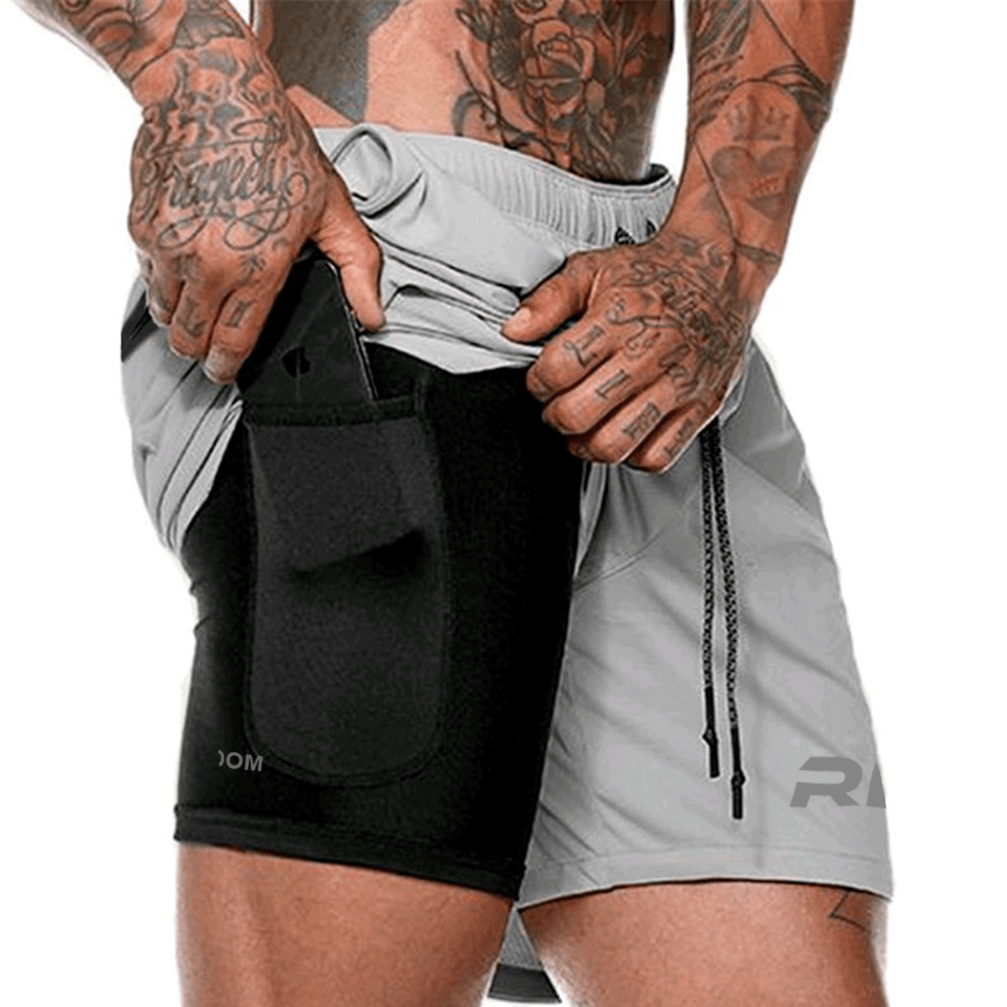 Nick 2 in 1 Shorts - revvathletic