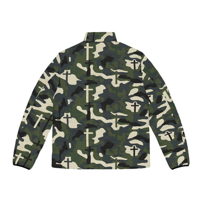 Christian Camo Puffer Jacket