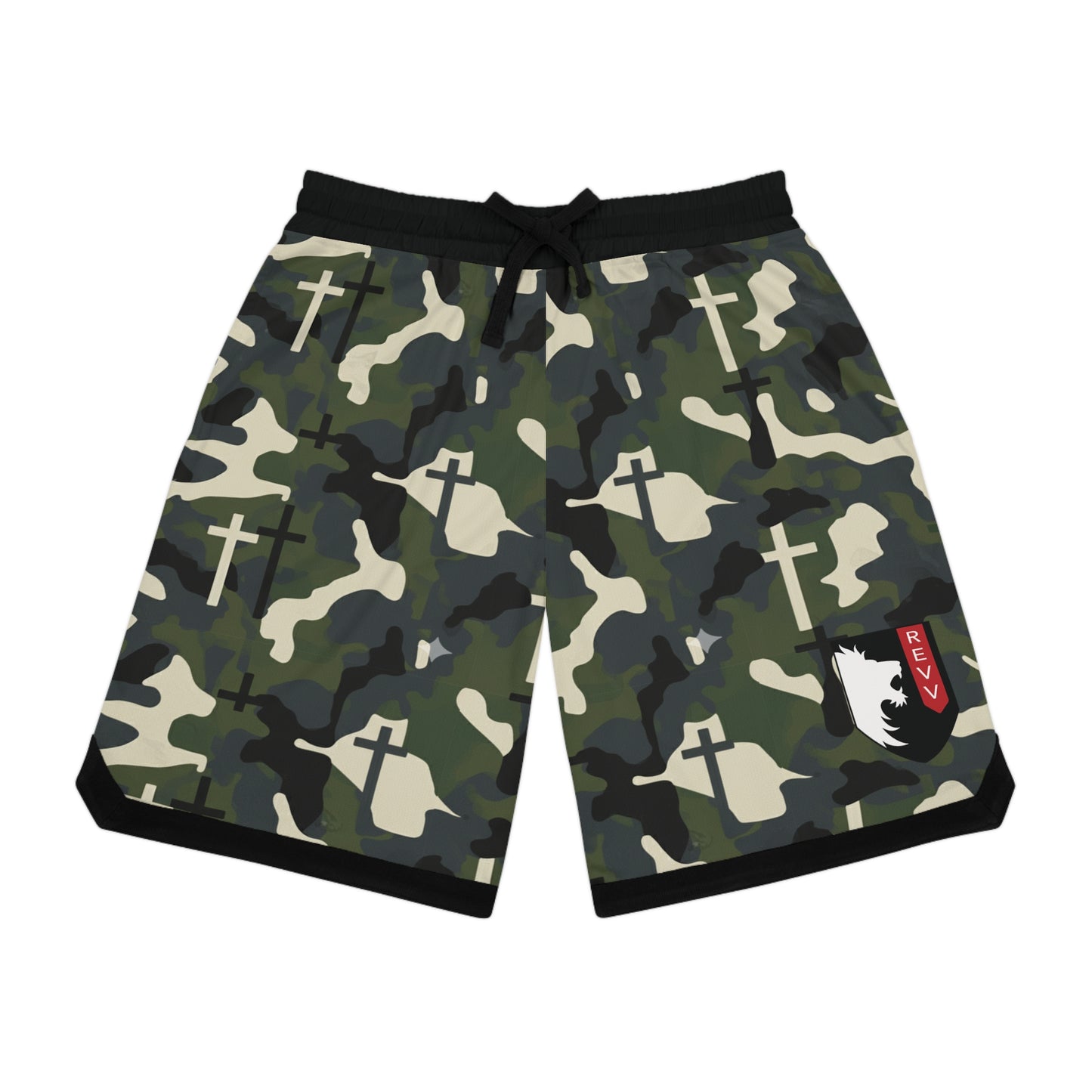 Christian Camo Shorts