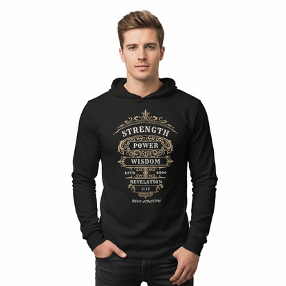 Hooded long-sleeve tee