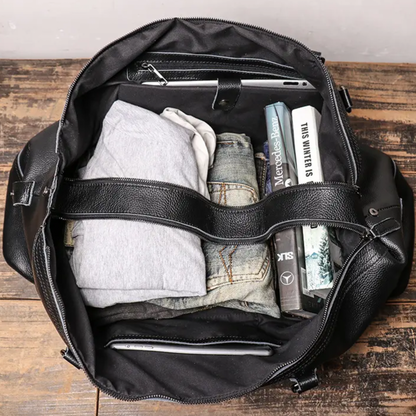 Luxury Warrior Weekender leather Bag
