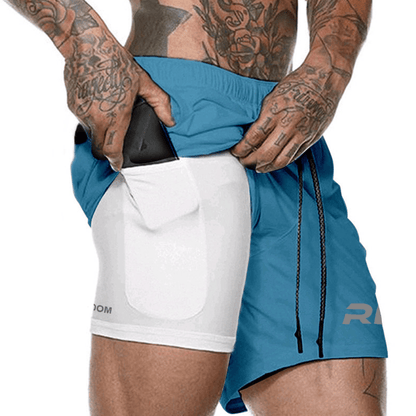 Nick 2 in 1 Shorts - revvathletic
