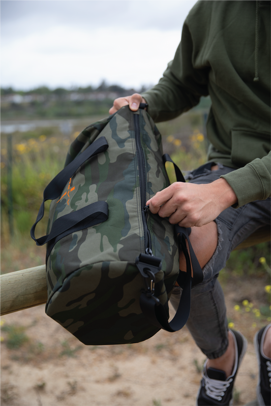 Brotherhood Tactical Duffle in Forest Camo