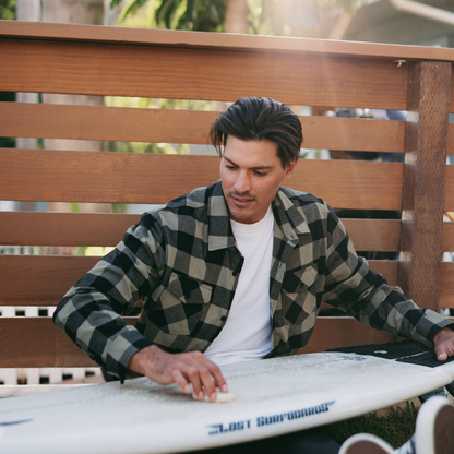 Guardian Long Sleeve Flannel/Pump Cover black/tan